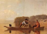 George Caleb Bingham Die Heimkehr der Trapper USA oil painting reproduction